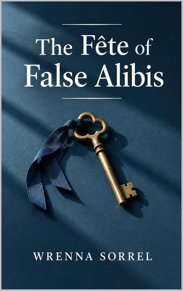Book cover of The Fête of False Alibis by Wrenna Sorrel
